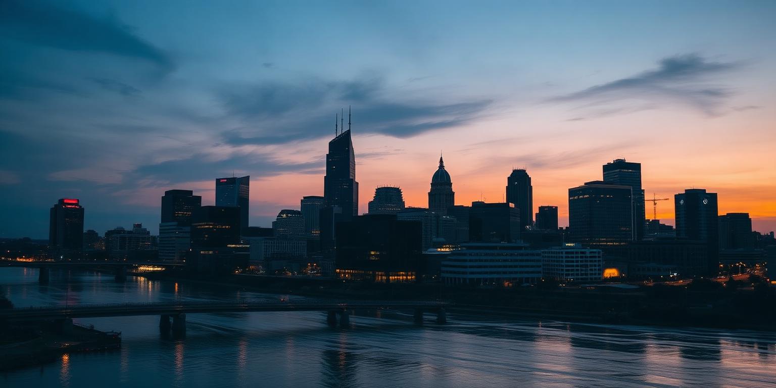 Dayton, Ohio skyline