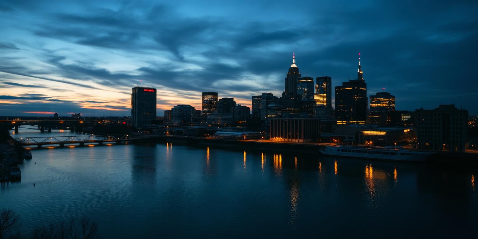 Fort Wayne, Indiana skyline