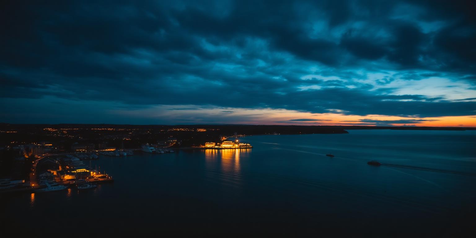 Traverse City, Michigan skyline